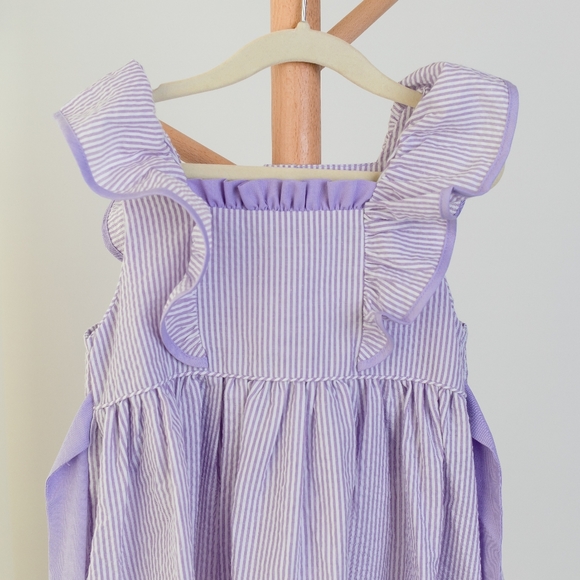 Smock Candy purple 6 years dress - Picture 5 of 5